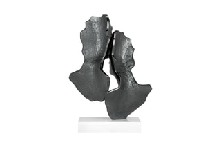 Sculpture Amants Gris