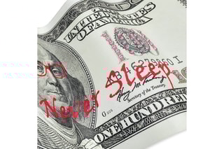 Sculpture en aluminium Money Never Sleep - Gris