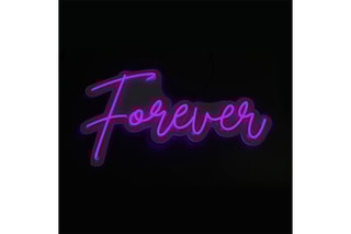 Décoration murale LED Forever - 33 x 60 x 2 cm