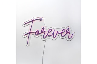 Décoration murale LED Forever - 33 x 60 x 2 cm