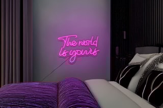 Décoration murale LED The world is yours - 40 x 60 x 2 cm