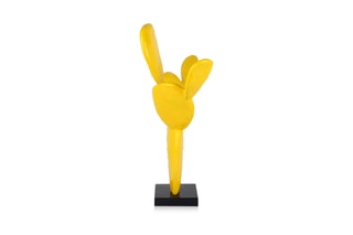 Statuette Cactus piccolo - 41 x 33 x 14 cm - Jaune