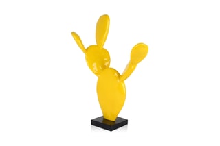 Statuette Cactus piccolo - 41 x 33 x 14 cm - Jaune