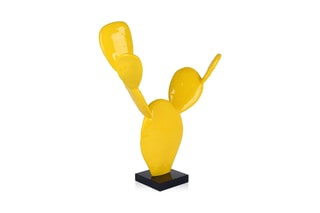 Statuette Cactus piccolo - 41 x 33 x 14 cm - Jaune