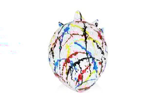 Statuette Fragola - 31 x 42 x 26 cm - Blanc