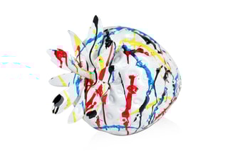 Statuette Fragola - 31 x 42 x 26 cm - Blanc