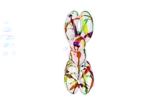 Statuette Cane palloncino piccolo - 27 x 26 x 9,5 cm - Blanc