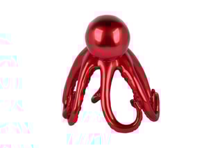 Statuette Polpo piccolo - 22 x 16 x 21 cm - Rouge