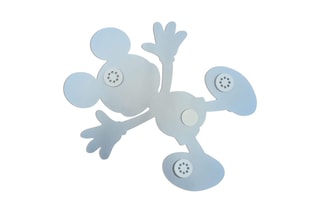 Décoration murale Splat on Graffiti signs - 49,5 x 42 x 1 cm - Blanc