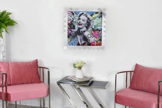 Tableau «Omaggio a Marilyn Monroe» Paolo et Edgar - 50 x 50 x 1 cm