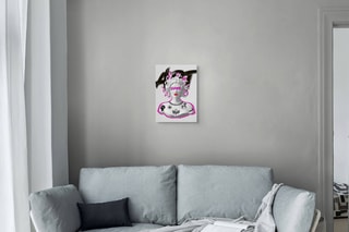 Tableau «Medusa Stilizzata» Paolo et Edgar - 30 x 21,5 x 1 cm