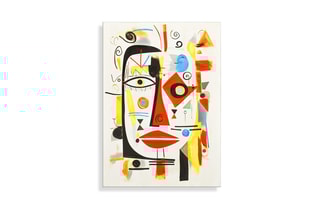 Tableau «Omaggio a Picasso 1» Paolo et Edgar - 30 x 21,5 x 1 cm
