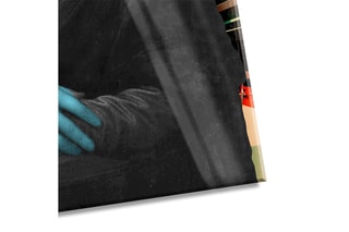 Tableau «Monna Lisa in the City» Paolo et Edgar - 30 x 21,5 x 1 cm