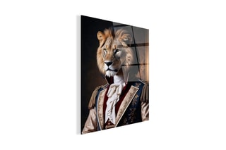 Tableau «Leone Noblesse Parade» Paolo et Edgar - 30 x 21,5 x 1 cm