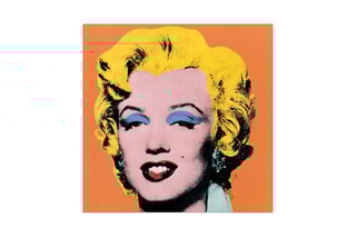 Poster «Shot Orange Marilyn, 1964» Andy Warhol - 65 x 65 cm - Orange