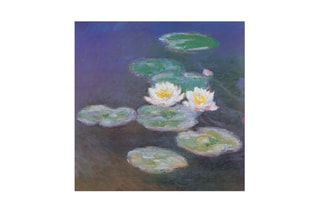 Poster «Ninfee Detail» Claude Monet - 30 x 30 cm - Kaki