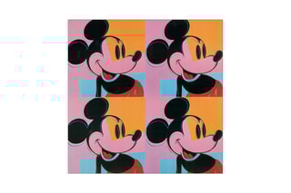 Tableau “Mickey Mouse” Warhol - 50 x 50 cm