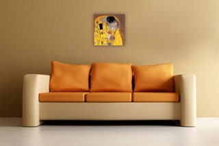Tableau “Il Bacio Detail” Klimt - 50 x 50 cm