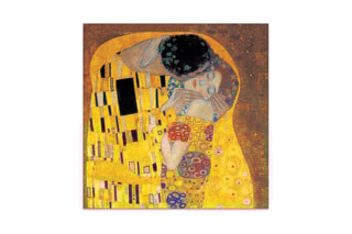 Tableau “Il Bacio Detail” Klimt - 50 x 50 cm