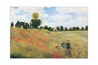 Tableau “Coquelicot” Monet - 75 x 50 cm