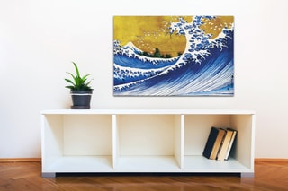 Tableau “Grosse Welle” Hokusai - 75 x 50 cm