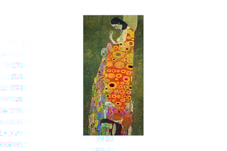 Tableau «Abandoned Hope» Klimt Gustav - 100 x 50 cm