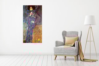 Tableau «Portrait of Emily Floge» Klimt Gustav - 100 x 50 cm