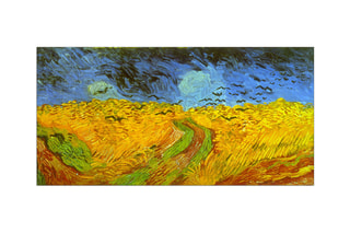 Tableau «Wheatfield» Vincent Van Gogh - 50 x 100 cm