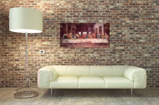 Tableau «The Last Supper» Léonard de Vinci - 50 x 100 cm