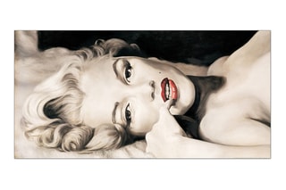 Tableau «Marilyn Monroe Reclined» Frank Ritter - 100 x 50 cm 