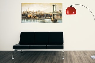 Tableau «Manhattan Bridge Way» Sid Daniels - 100 x 50 cm
