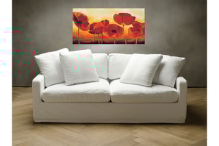 Tableau «In the Sun» Wolf Kahn - 100 x 50 cm