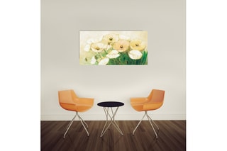 Tableau «Tender Poppies» Elisabeth Krobs - 100 x 50 cm