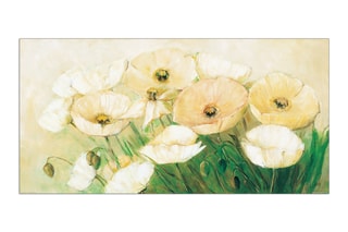 Tableau «Tender Poppies» Elisabeth Krobs - 100 x 50 cm