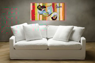 Tableau «Vespa Panel I» Salvini - 100 x 50 cm