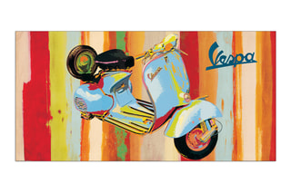Tableau «Vespa Panel I» Salvini - 100 x 50 cm