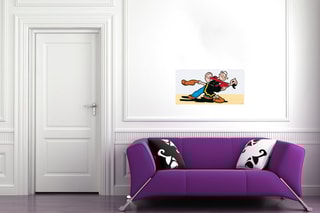 Tableau “Popeye & Olive Oyl” Segar - 100 x 50 cm