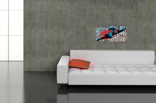 Tableau “Saving The World” DC Comics - 100 x 50 cm