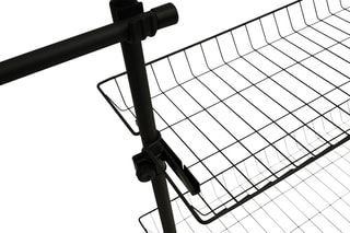 Roupeiro telescópico - Preto