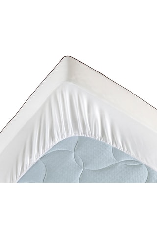 Surmatelas mi-ferme mémoire de forme polyester