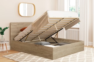 Lit-coffre avec sommier Sicilia - Couchage 160 x 200 cm