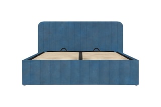 Lit coffre avec sommier Valentina - Couchage 140 x 190 cm