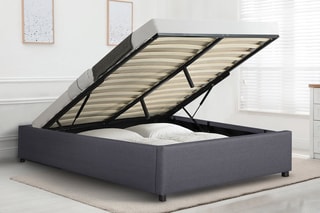 Lit-coffre avec sommier Otto - Couchage 160 x 200 cm
