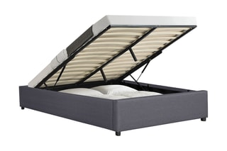 Lit-coffre avec sommier Otto - Couchage 160 x 200 cm