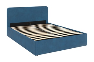 Lit-coffre avec sommier Louise - Couchage 140 x 190 cm