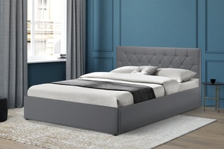 Lit-coffre avec sommier Austin - Couchage 160 x 200 cm