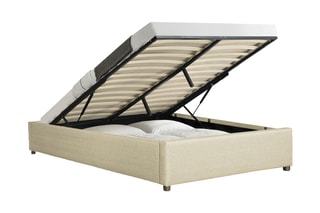 Lit coffre avec sommier Otto - Couchage 140 x 190 cm