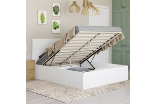 Lit-coffre avec sommier Sicilia - Couchage 160 x 200 cm