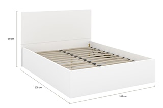 Lit-coffre avec sommier Sicilia - Couchage 160 x 200 cm