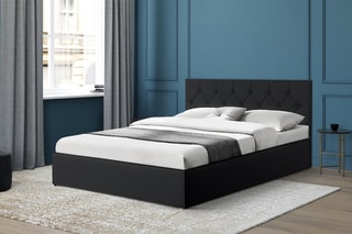 Lit-coffre avec sommier Austin - Couchage 140 x 190 cm